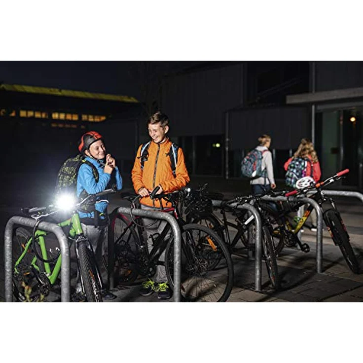 SIGMA SPORT Fahrradbeleuchtung AURA 35 USB Frontleuchte, wiederaufladbares Fahrradlicht mit 35 Lux, sportlich kompaktes Design – Bild 8
