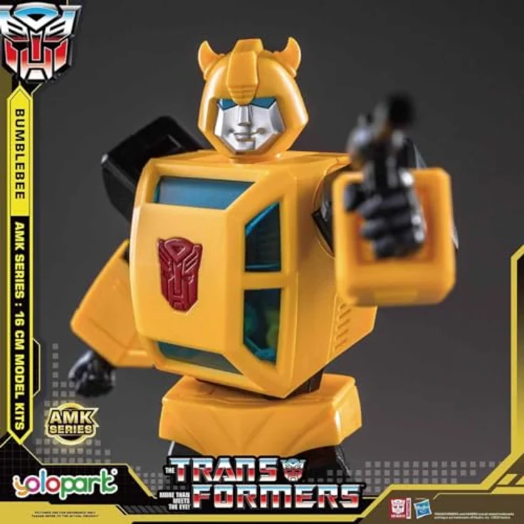 Yolopark Transformers Generation One AMK Series Plastic Model Kit Bumblebee, 16 cm, voll beweglich – Bild 8