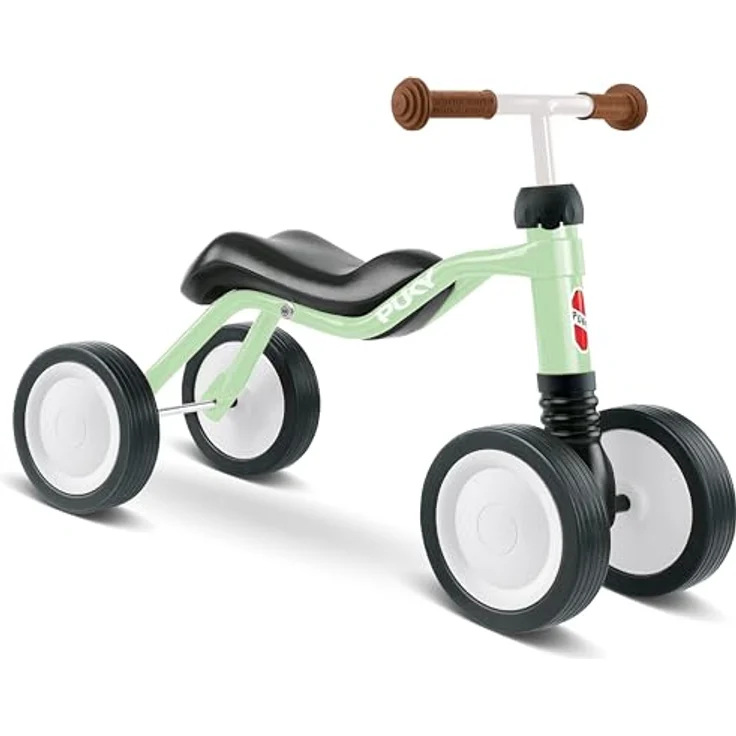 PUKY WUTSCH | Sicheres Rutschfahrzeug | Für Kleinkinder ab 1,5 Jahren | Mit Pendelachse | Sicherheitslenkergriffe | In- und Outdoor | Farbe Pastell Green – Bild 1