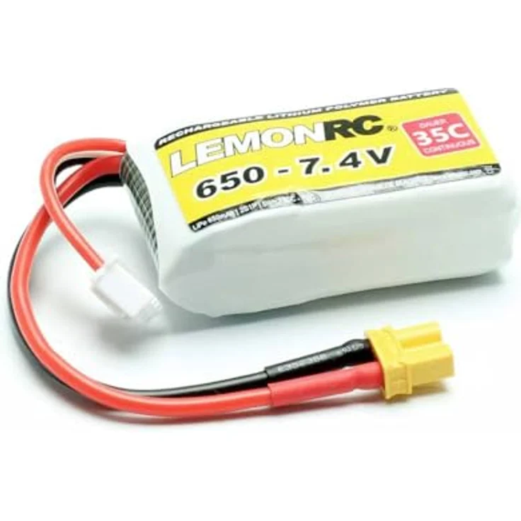 Pichler LEMONRC XT 650-7.4V (35C) Lipo Akku, Zubehör für ferngesteuerte Fahrzeuge, Art.-Nr. 15704