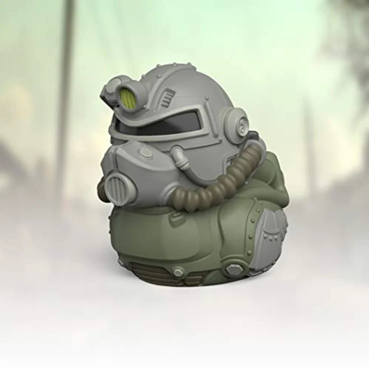 TUBBZ T-51 Sammler-Vinyl-Gummiente Figur, 9 cm groß - Offizielles Fallout Merchandise – Bild 3
