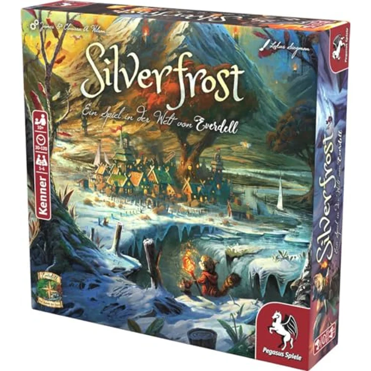 Pegasus Silverfrost, Brettspiel in der Welt von Everdell für 1-4 Spieler, strategisch und flexibel, Deutsch – Bild 3