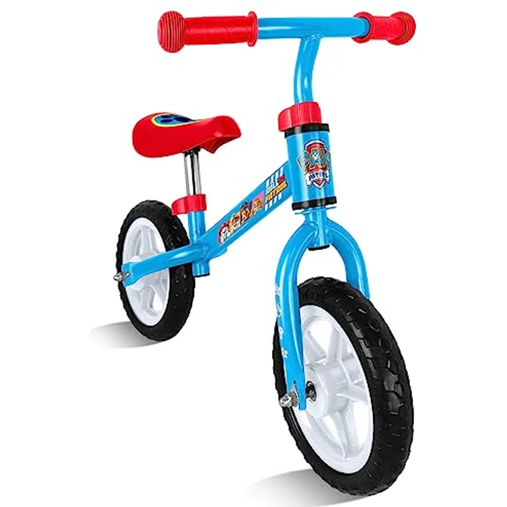 STAMP PA450006 PAW Patrol Running Bike, Blue-RED-Yellow, 25 cm – Bild 2