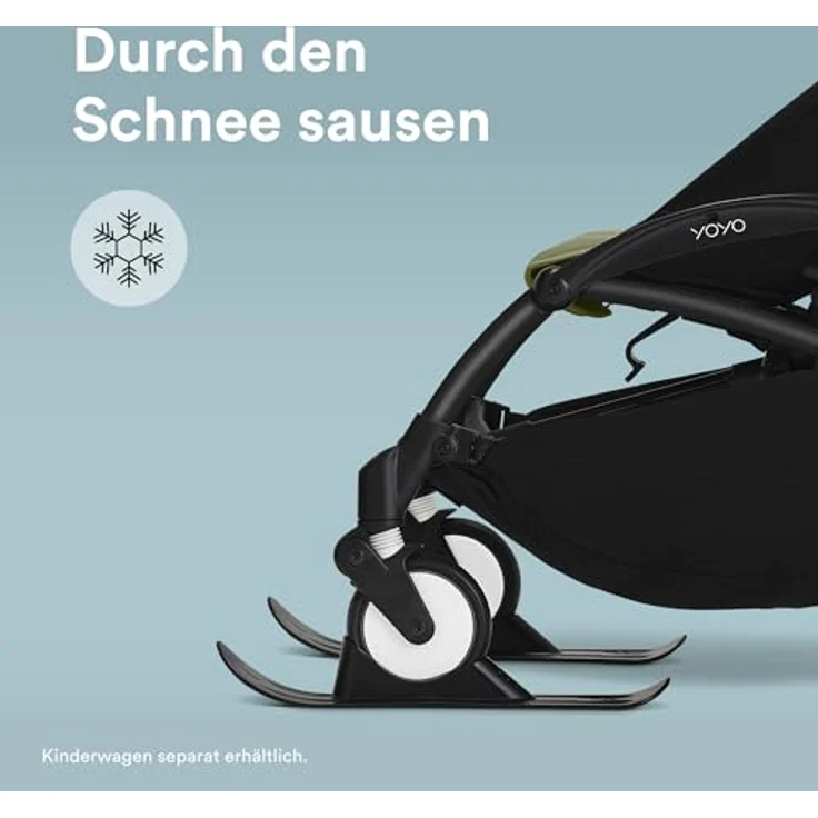 Stokke YOYO Ski - Schiebe deinen Kinderwagen sicher durch den Schnee - Inklusive Schutztasche – Bild 2