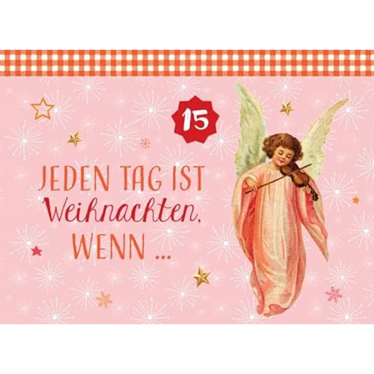 Kaufmann O du fröhliche Weihnachtszeit, Nostalgischer Adventskalender im Buchformat, 48 Seiten, Deutsch – Bild 4