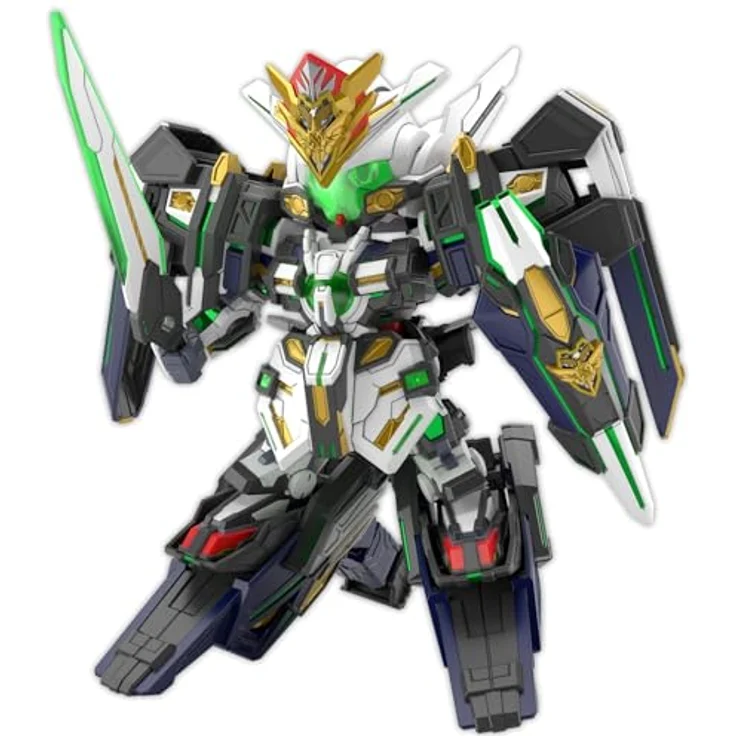 Bandai SDW Heroes: GF Gundam Astraea Type-F, Spritzguss-Kunststoff-Figurenbausatz mit Strahlenschwert und Schild – Bild 1
