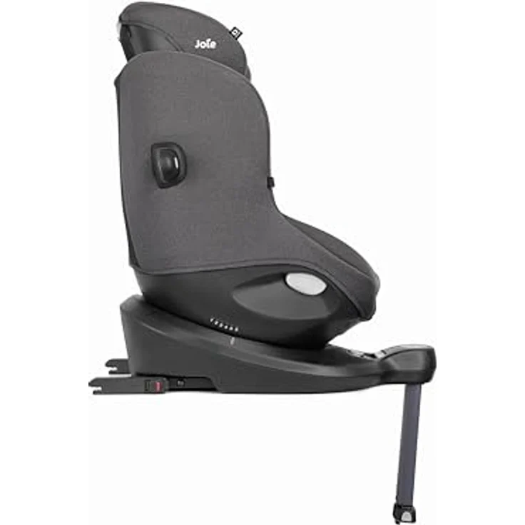 joie Reboarder-Kindersitz i-Spin 360 E mit Isofix-Basis - Thunder, ab 6 Monate - 4 Jahre, 360° Rotation, i-Size-Zulassung – Bild 8