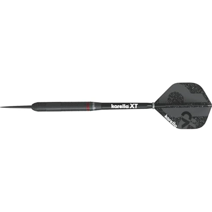 Karella Steeldart Daniel Klose, 90% Tungsten, 20 g, 2 Flight Sets, 3 Pfeile mit Metallspitze, orange Flight – Bild 3