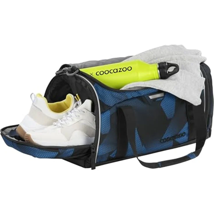 coocazoo Sporttasche - Sporttasche 42 cm, 20 Liter Volumen, Nasswäschefach, recycelte Materialien – Bild 3