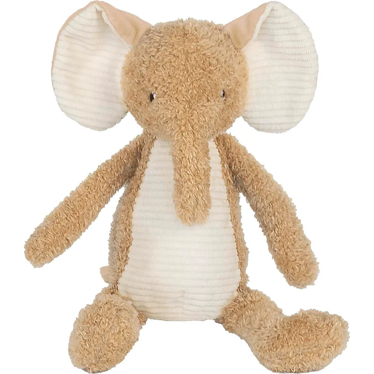 Happy Horse Elefant Elin Kuscheltier 34cm, braun, aus recyceltem Plüsch, pflegeleicht