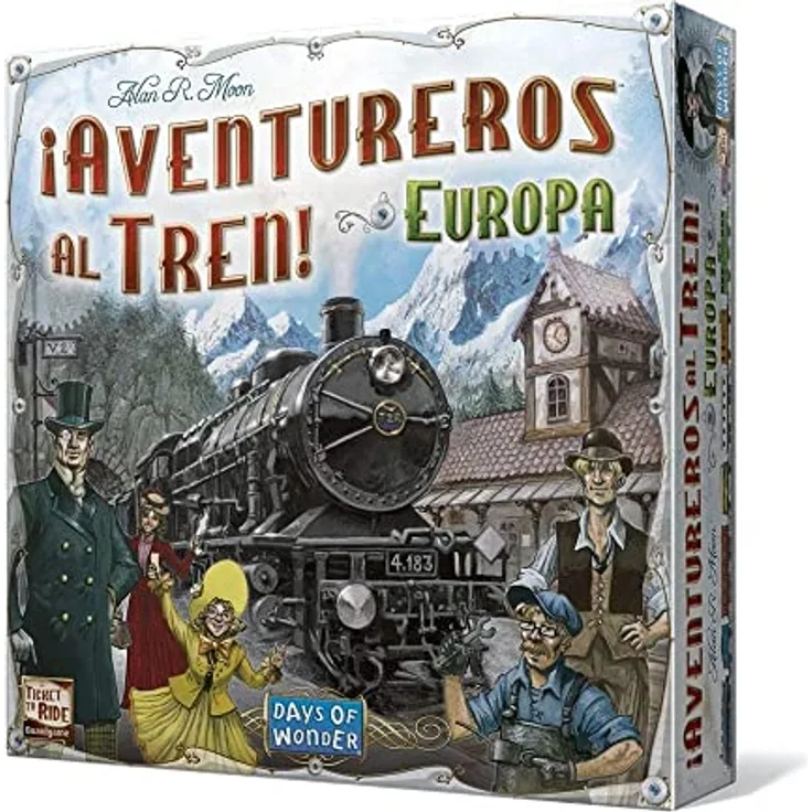 Days of Wonder ¡Aventureros al Tren! - Brettspiel für 2-5 Spieler, ab 8 Jahren, spanische Sprache, Gewinner des internationalen Spiels des Jahres