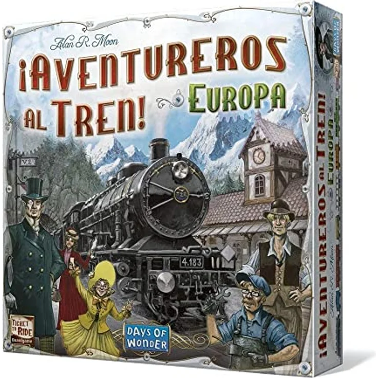 Days of Wonder ¡Aventureros al Tren! - Brettspiel für 2-5 Spieler, ab 8 Jahren, spanische Sprache, Gewinner des internationalen Spiels des Jahres – Bild 1