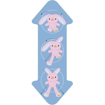Bauer Stretch Buddies Hase Mint – Plüschtier 28 Cm, Mit Beweglichen Ohren & Beinen