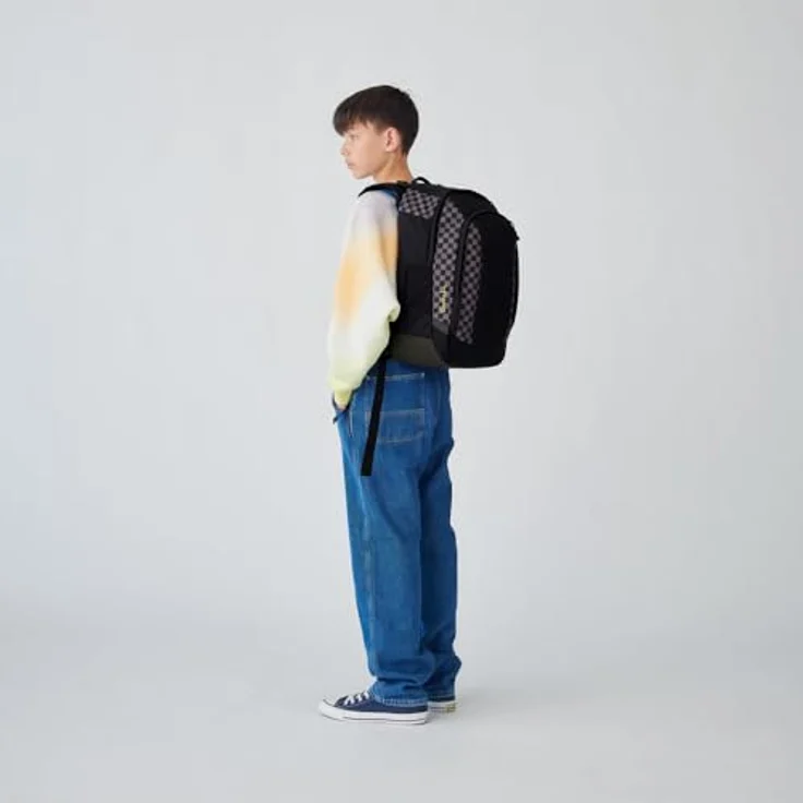 Satch Schulrucksack Air, ergonomischer Schulranzen mit 2 Hauptfächern, 45 cm, passend für Körpergrößen 1,40 - 1,80 m, aus nachhaltigen Materialien – Bild 8