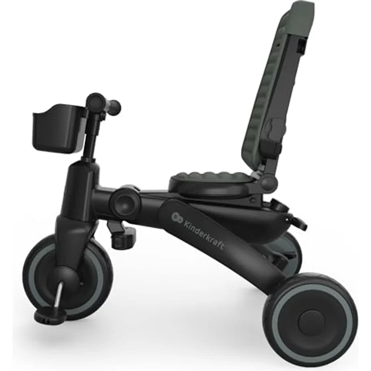 Kinderkraft Dreirad Jazz³, 6-in-1 System für Kinder von 9 Monaten bis 25 kg, drehbarer Sitz, abklappbares Verdeck, integrierter Stauraum – Bild 14