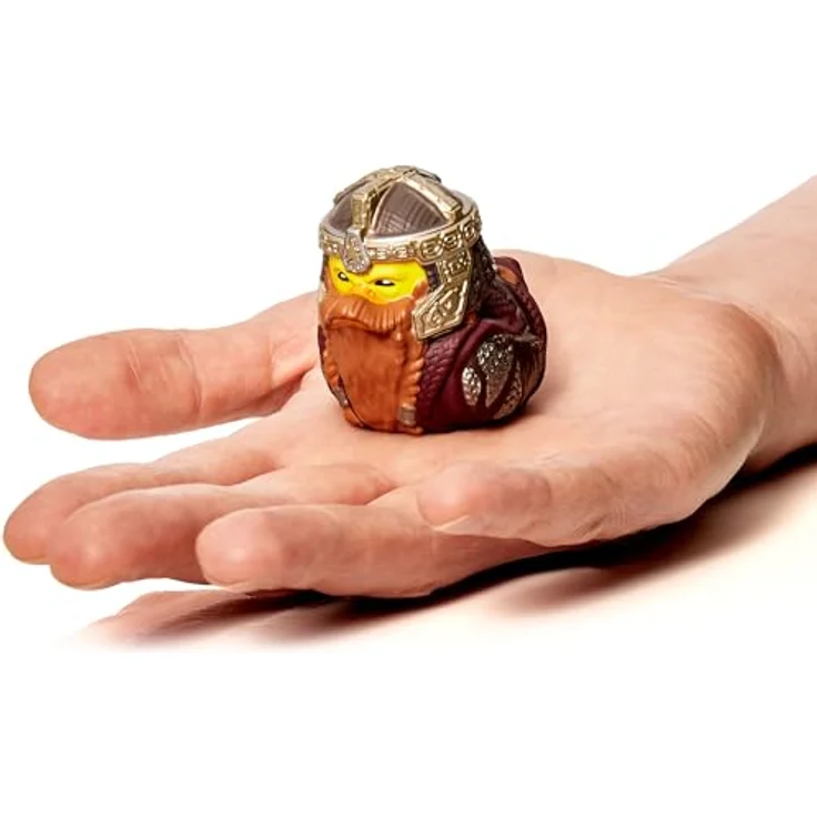 TUBBZ Kleine Gimli Sammelbare Vinyl-Gummientenfigur - Offizielles Herr der Ringe Merchandise - 5 cm groß, ideal für begrenzten Platzbedarf – Bild 1