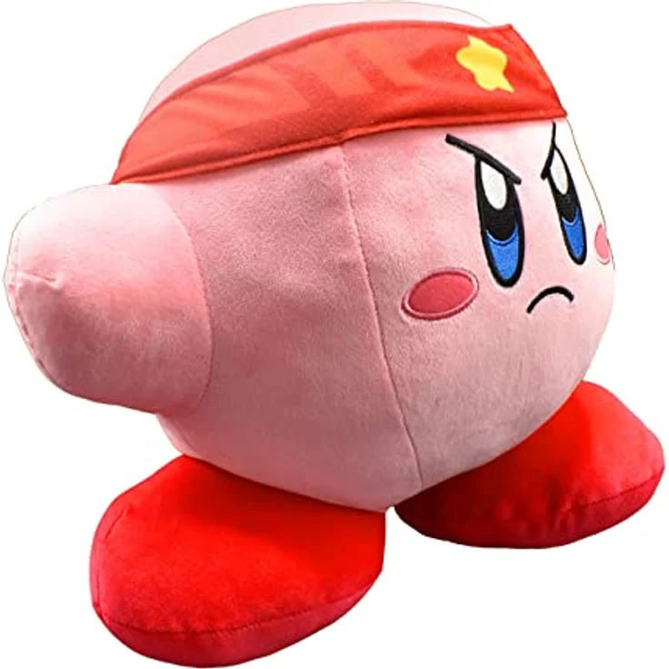 Bizak Kirby Mega Plüschtier Ninja, 30 cm hochwertiger Plüsch mit Baumwollfüllung, weich und hautfreundlich – Bild 2