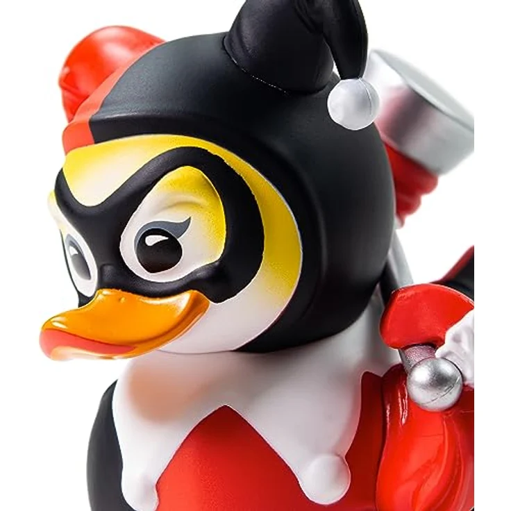 TUBBZ Boxed Edition Harley Quinn Collectible Vinyl Rubber Duck Figure, 9 cm große Sammlerfigur aus Gummi mit Batman inspirierten Grafiken, offizielles DC Comics Merchandise – Bild 4