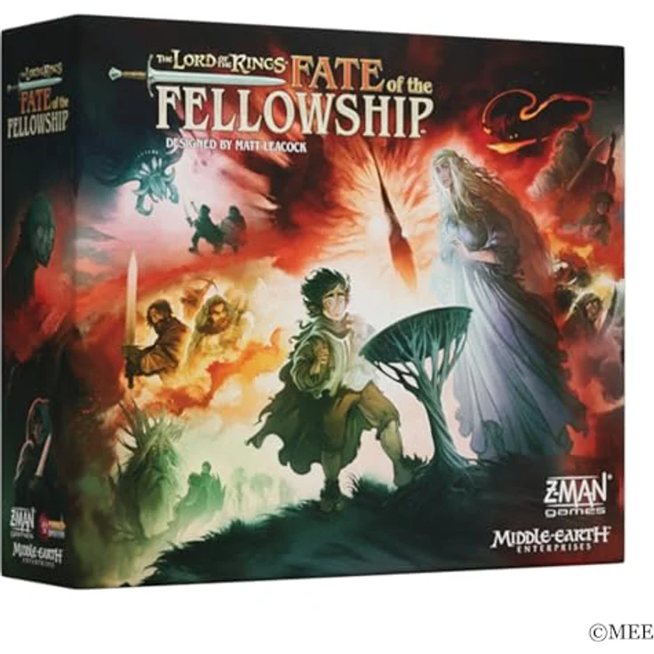 Lord of the Rings Fate of the Fellowship, Strategisches Brettspiel mit kooperativem Gameplay und dynamischer Handlung – Bild 1