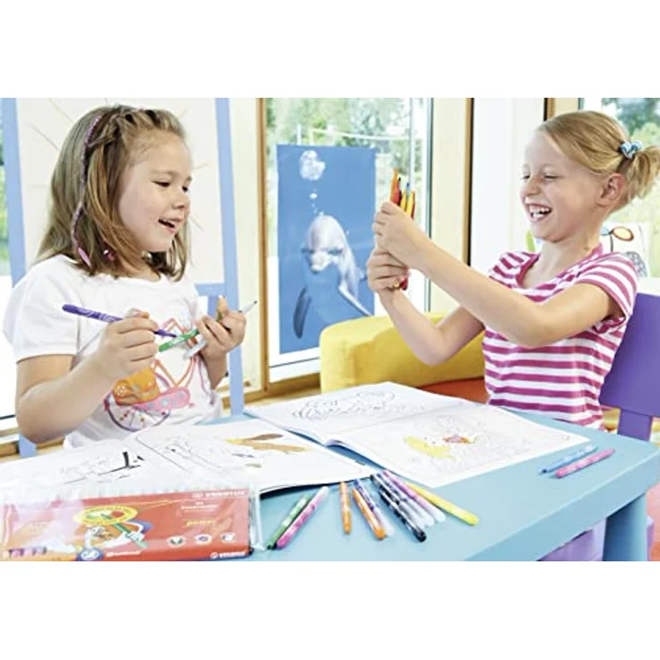 STABILO Filzstift STABILO power Filzstift - 2 mm - 30er Set, intensive Farbabgabe, auswaschbar, austrocknungssicher - Preisvergleich – Bild 5