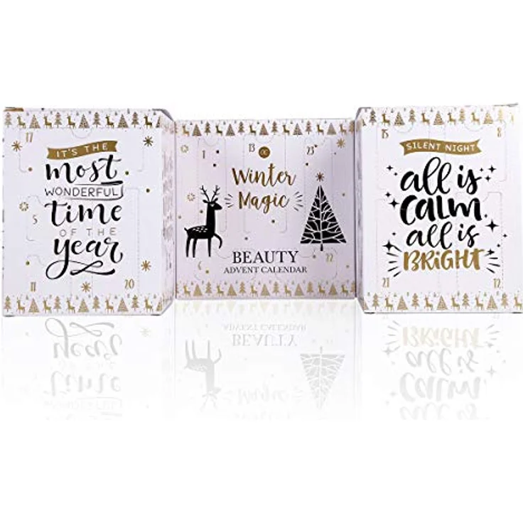 ACCENTRA Adventskalender Accentra Adventskalender Dekorativkosmetik Winter Magic 3452453IT Makeup Adventskalender für Damen & Teenager Mädchen in winterlichen Farben – Bild 5