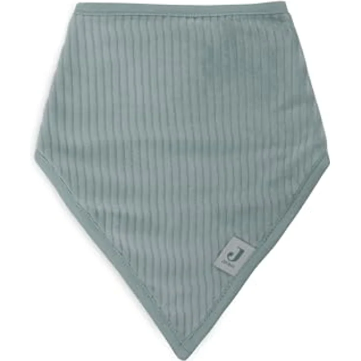 Jollein Sabberlätzchen Baby - Bandana - Velvet Rib, Sea Green/Ivory - 2er Pack - Baumwolle, Polyester - Mit Klettverschluss. – Bild 2