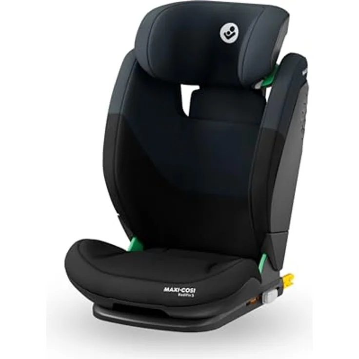 Maxi-Cosi Kindersitz RodiFix S i-Size, mit G-Cell Seitenaufprallschutz & Isofix, Tonal Black