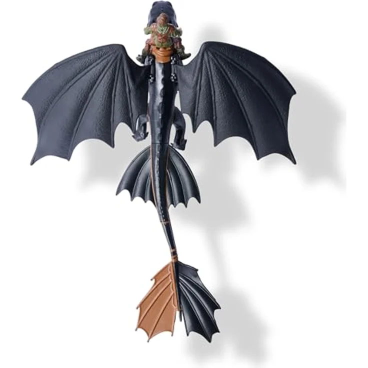 Spin Master Jak vycviit draka, Drachen- und Wikinger-Actionfiguren-Set mit 33 cm Ohnezahn und 7,5 cm Hicks, authentisches Filmdesign, bewegliche Gliedmaßen, perfekt für kreatives Spiel – Bild 8