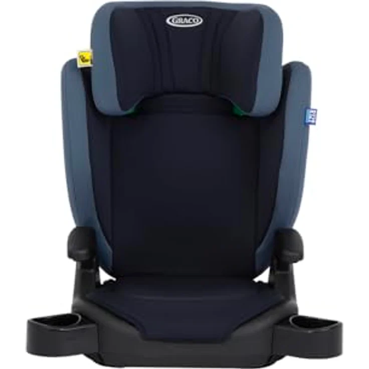 Graco Junior Maxi i-Size R129, Kindersitz für Kinder von 3,5 bis 12 Jahren (100 cm - 150 cm), inkl. Getränkehalter, nur 3,5 kg leicht, Navy – Bild 4