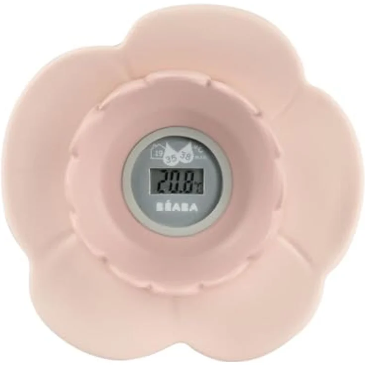 BEABA Multifunktions-Digitalthermometer Lotus, altrosa – Bild 2