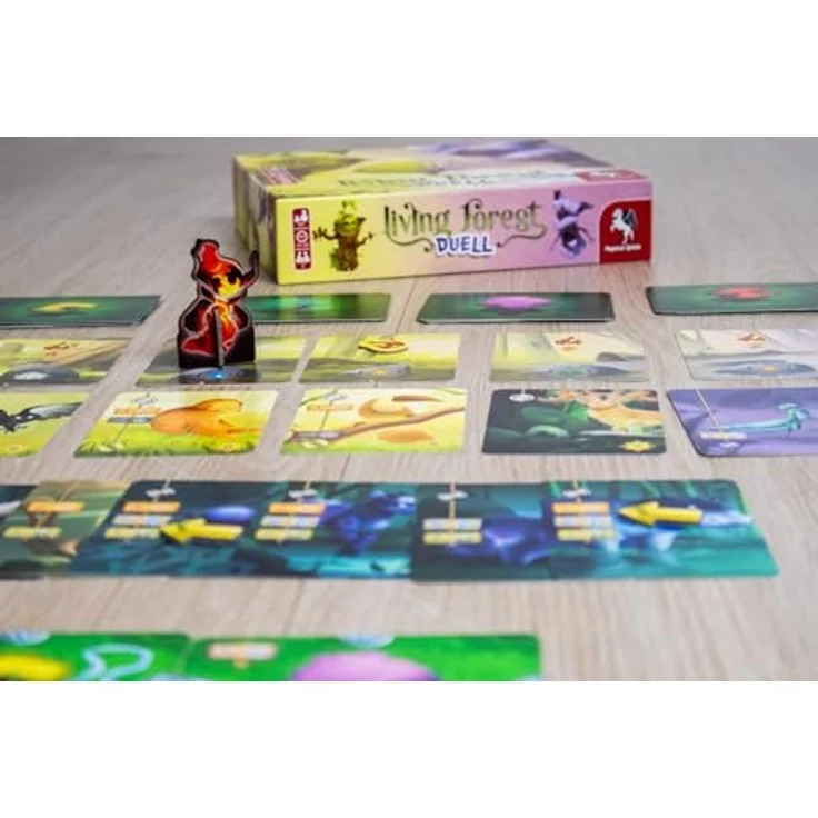 Pegasus Spiele Living Forest Duell, Brettspiel für Familien mit strategischem Gameplay – Bild 5