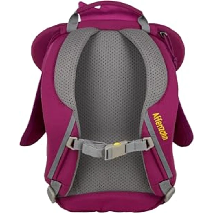 Affenzahn Kleiner Freund Kindergarten-Rucksack, ergonomisch, reflektierend, Ziehzunge mit Namensschild, Vogel, Beere – Bild 4