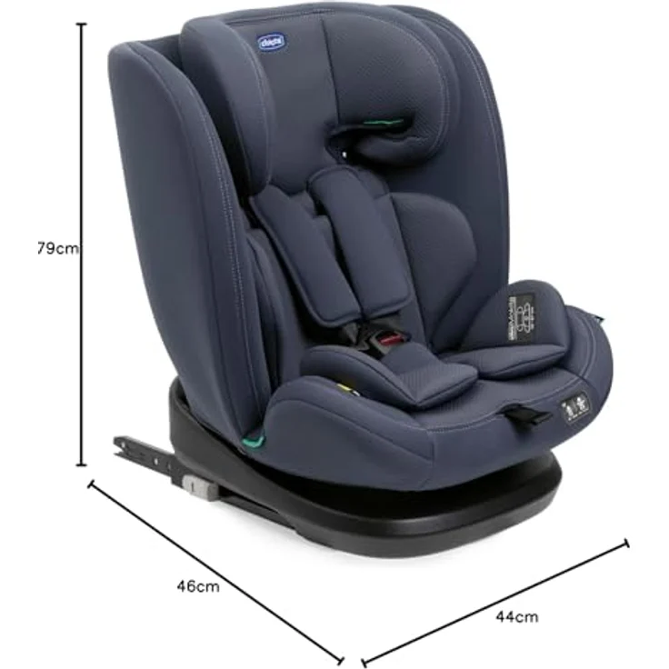 Chicco Autokindersitz MOKITA I-SIZE, ab: 15 Monate, bis: 12 Jahre, mit höhenverstellbarer Kopfstütze und Soft Reducer, rot – Bild 14