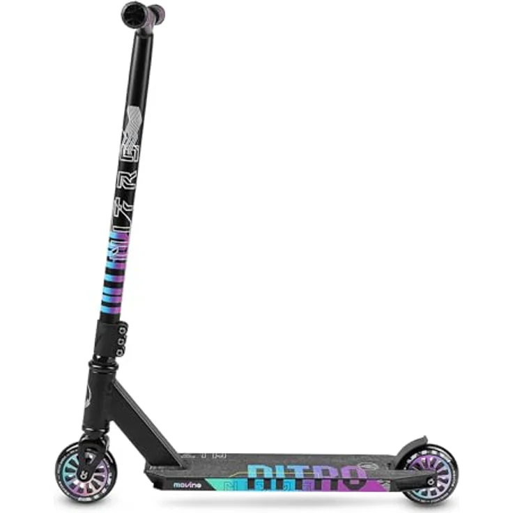 Movino Nitro Stunt Scooter für Kinder, leicht 3,2kg, ABEC-9 Lager, Y-BAR aus Stahl, optimal für Einsteiger im Skatepark – Bild 3