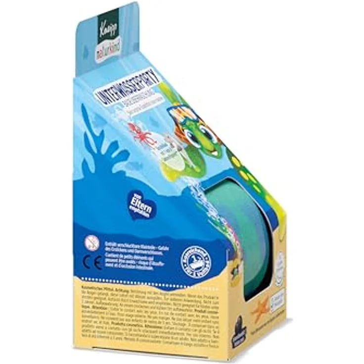Kneipp Underwater Party Badebombe für Kinder, färbt das Wasser, spendet Feuchtigkeit, vegan, 1 St. – Bild 3