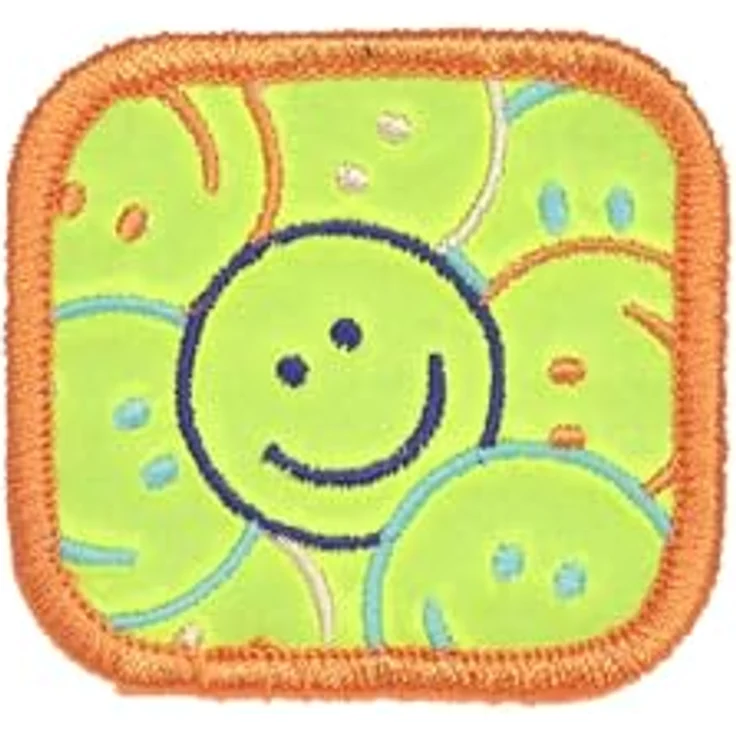 LÄSSIG Anhänger und Patches Set (3 Stk.) mit Druckknopf/School Patches Set Smile – Bild 5