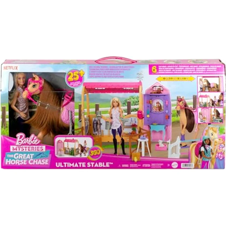 Barbie Spielwelt Barbie Mysteries: Das geheimnisvolle Pferdeabenteuer-Spielset – Bild 6