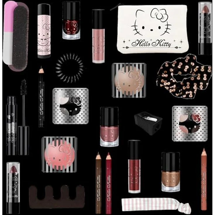 KTN Dr. Neuberger GmbH Hello Kitty Adults - Beauty Advent Calendar, 24 Türchen voller Beauty-Überraschungen – Bild 3