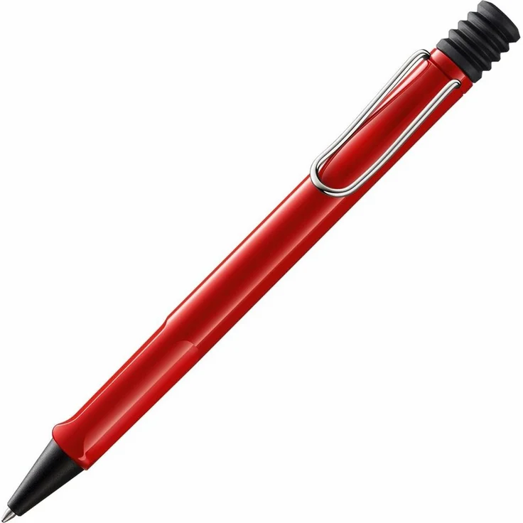 LAMY Füllfederhalter Kugelschreiber safari rot Schreibfarbe blau – Bild 1