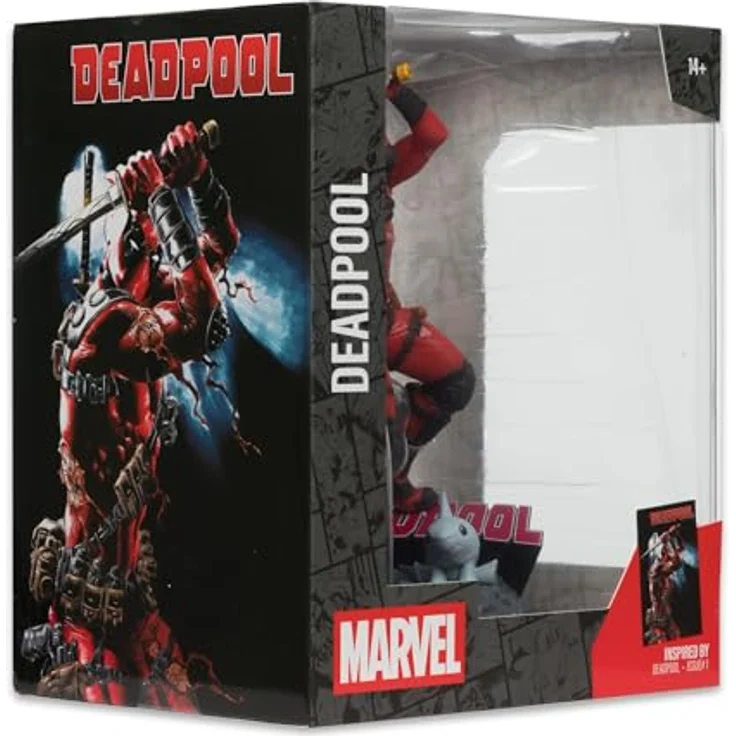 McFarlane Marvel Collection PVC Statue 1/10 Deadpool, 18 cm mit Diorama-Base – Bild 8