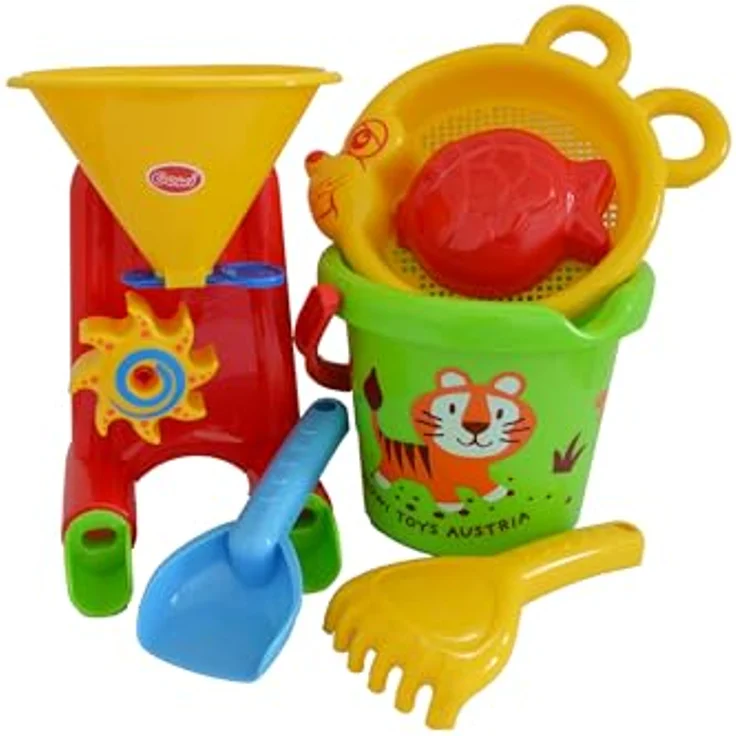 Gowi 558-39 Sand Set Tiger, 6teilig, Sandkästen und Sandspielzeug – Bild 3