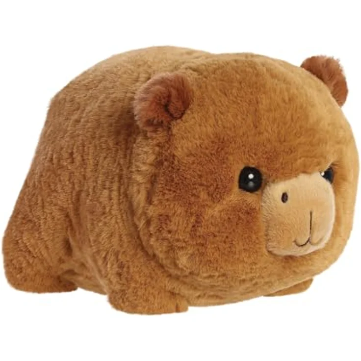 Herma Spudsters Carmen Capybara, 25 cm Kuscheltier aus hochwertigem Plüsch, braun – Bild 1