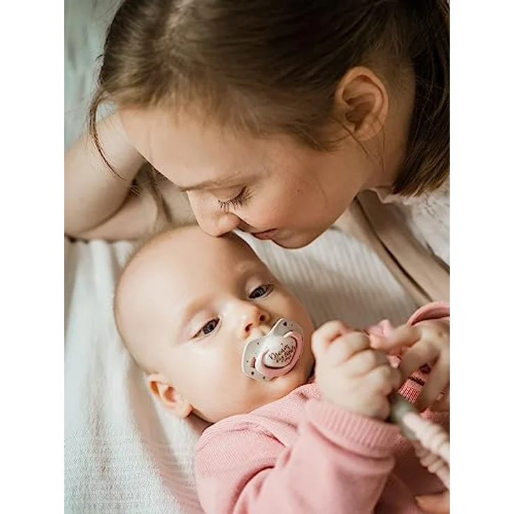 Canpol babies Silikon Schnuller, 2 Stück (0-6 m, Sleepy Koala Girl) – Bild 5