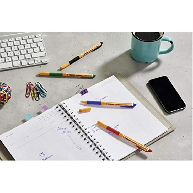 Tintenroller - STABILO pointVisco - Einzelstift - blau – Bild 5