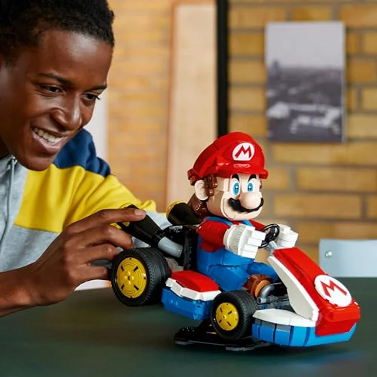 LEGO Super Mario 72037 Kart™ & Standard-Kart Bausatz, detailgetreues Modell für Fans der Super Mario™ Videospiele, Mehrfarbig – Bild 9