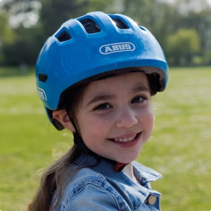 Abus Smiley 3. 0 LED Helm Shiny Pink – Bild 7
