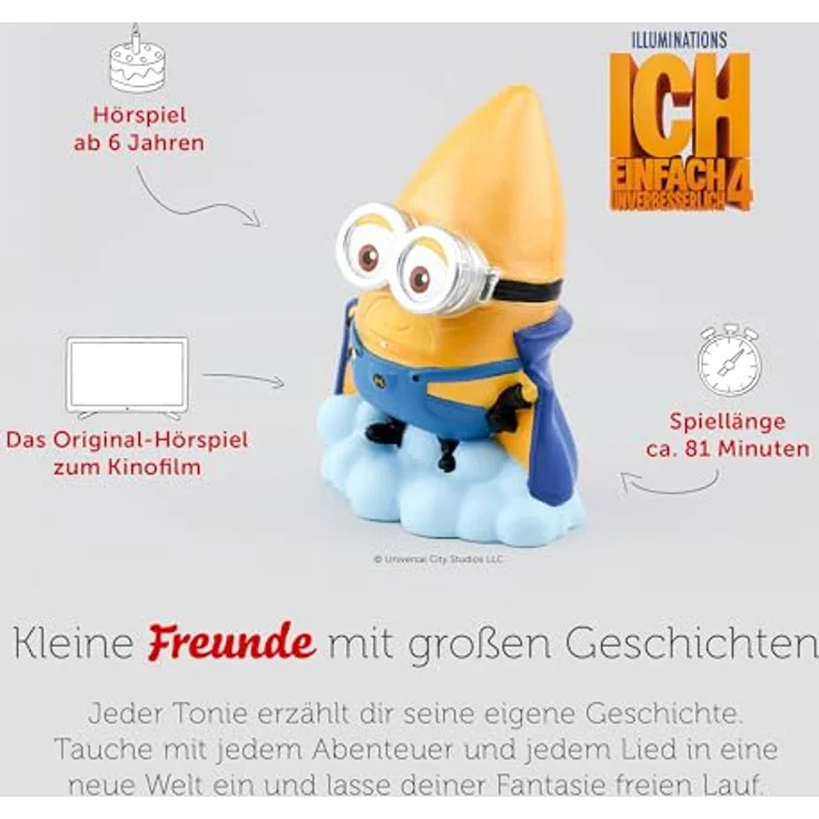tonies Hörspielfigur Ich - einfach unverbesserlich 4, Original-Hörspiel zum Kinofilm, bunt – Bild 5