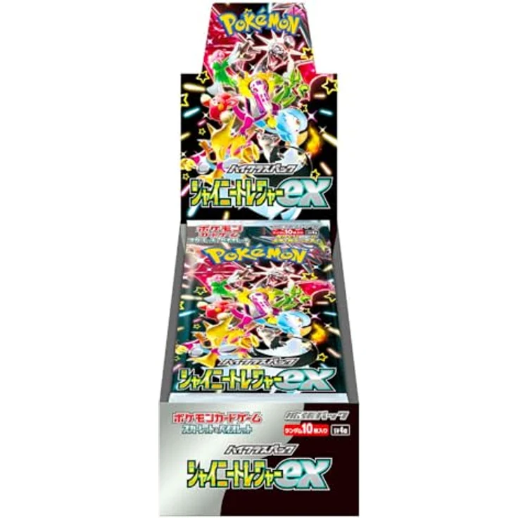 The Pokemon Company Pokemon Shiny Treasure ex Booster Display SV4A JP, Japanese Pokémon Cards Booster Box with 100 Cards – Bild 2