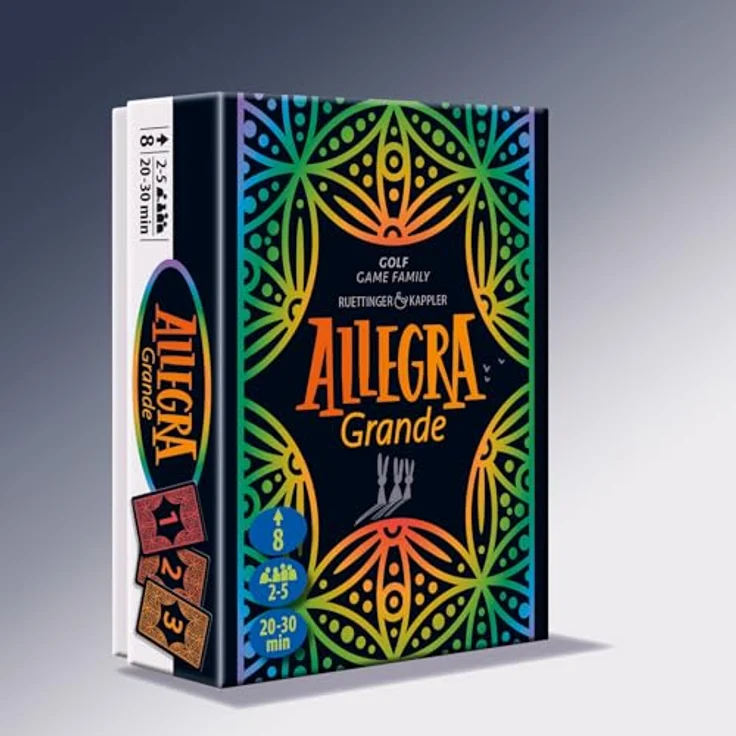 Sonstige Verlage ALLEGRA Grande, Brettspiel mit 16er-Auslage, taktischen Aktionskarten und Joker-Funktionen – Bild 6