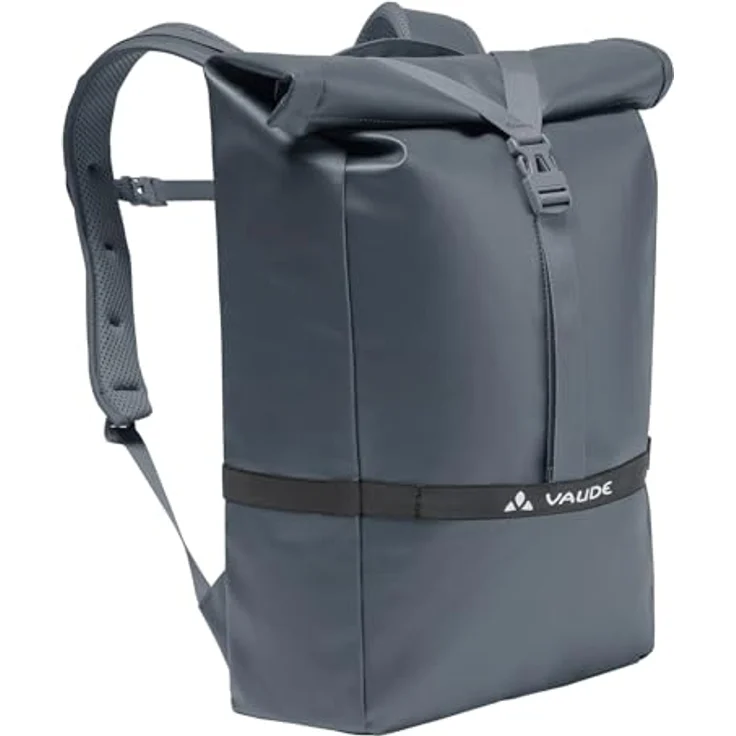 VAUDE Schulrucksack Mineo 23 - Rucksack 15.6" 47 cm (1-tlg), vielseitiger Tagesrucksack mit Rolltop, blau – Bild 3